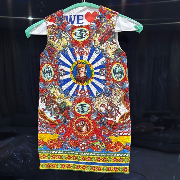 Dolce & Gabbana Multicolor Kids Formal Dress